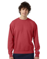 Adult Garment Dyed Fleece Crew