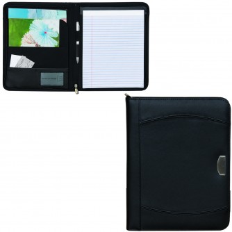 Zippered Notebook Portfolio