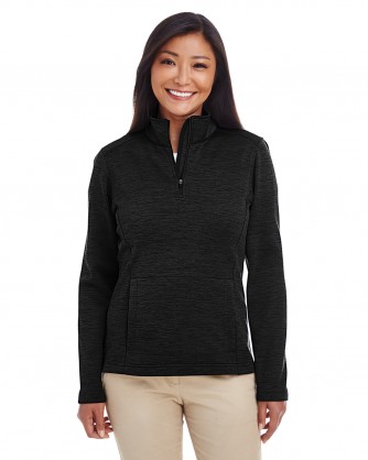 Ladies' Newbury Mélange Fleece Quarter-Zip