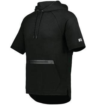 Legend Short Sleeve Tech Fleece Hoodie