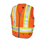 Poly Twill Deluxe Safety Vest