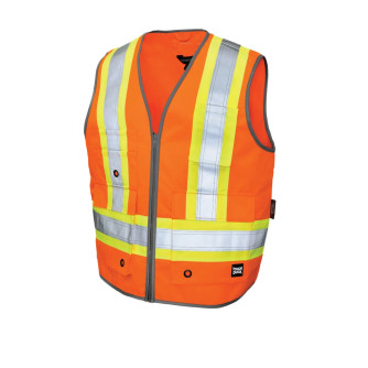 Poly Twill Deluxe Safety Vest