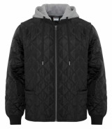 WeRK Quilted Hooded Freezer Jacket