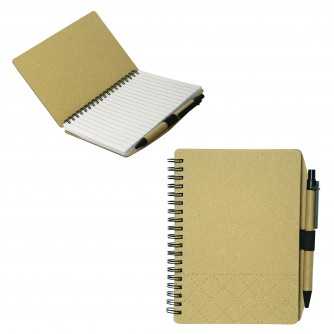 Geneva Cardboard Spiral Notebook