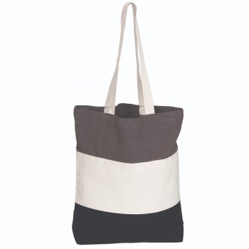 Tri-Colour Cotton Tote