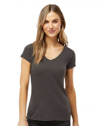 Ladies Blend V-Neck Tee