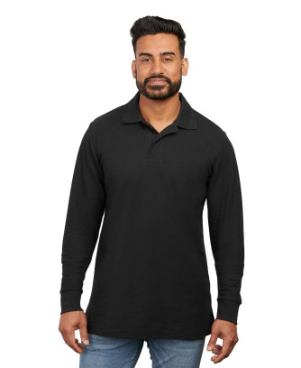 Adult Palo Long Sleeve Cotton Pique Polo