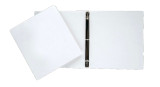 Recycled Cardboard Binder - White