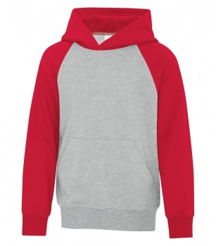 Everyday Fleece Two Tone Hooded Youth Sweatshirt