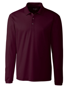 Men's Ice Pique Long Sleeve Tech Polo