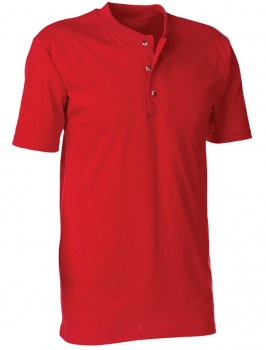 Short Sleeve Henley T-Shirt