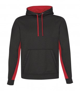 Game Day Fleece Colour Block Hooded Sweatshirt