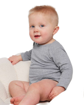 Infant Fine Jersey Long Sleeve Bodysuit