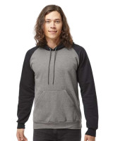 New Raglan Hooded Fleece