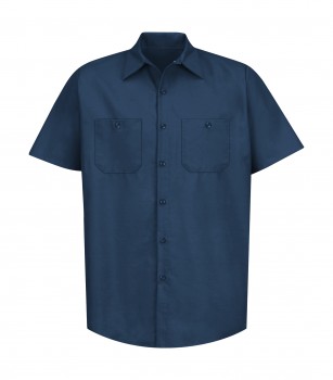 Industrial Short Sleeve Work Shirt