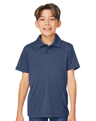 Youth Zone Sonic Heather Performance Polo