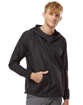 Adult Lightweight Quarter Zip Windbreaker Jacket