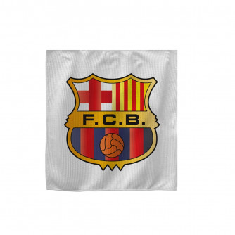 Sublimated White Microfiber Towel, 1 Side (10x10)