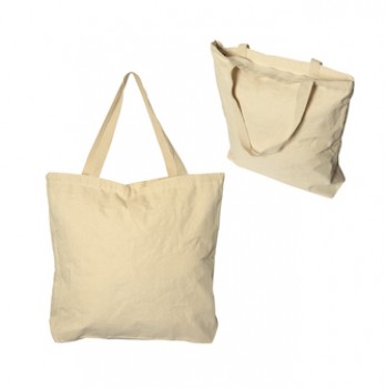 Vineu Cotton Tote With Zipper