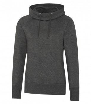 EsActive Vintage Pullover Ladies' Hooded Sweatshirt