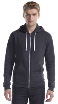 Slim Fit Full Zip Hoodie