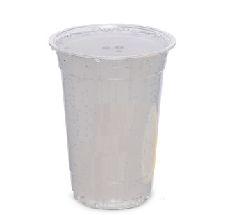 Clear Plastic Cup - Soft Sided (10 oz)