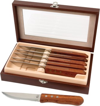 6 Pc Steak Knife Set