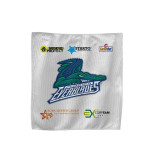 Sublimated Microfiber White Dri-Lite Terry Towel, 1 Side (15x15)