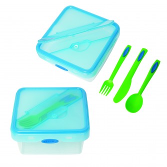 Albertan Lunch Container with Cutlery