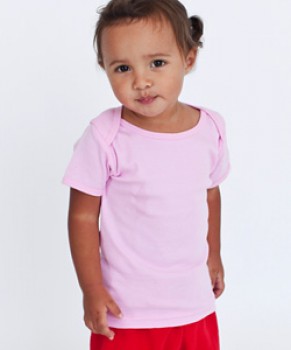Infant Baby Rib Short Sleeve Lap T
