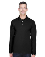 Men's Easy Blend Long Sleeve Polo