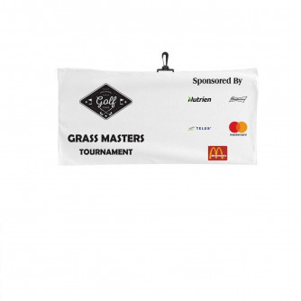 Sublimated Absorbent Microfiber Towel with Hook, 1 Side (22x44)