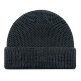 Mesh Knit Cuff Toque