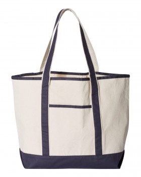 Large Canvas Deluxe Tote