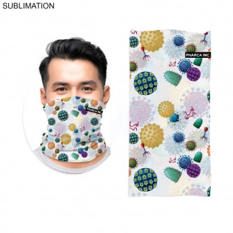 Sublimated Face Mask Neck Gaiter