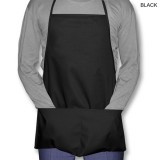 Twill Imported Economy Apron with 2 Pockets