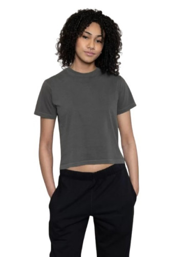 Ladies' Garment-Dyed Heavyweight Boxy T-Shirt