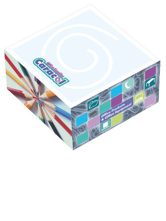 3" x 3" x 1 1/2" Adhesive Cube