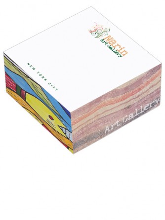 3" x 3" x 1 1/2" Non-Adhesive Cube