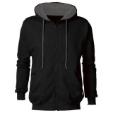 Two Tone Full Zip Sweatshirt