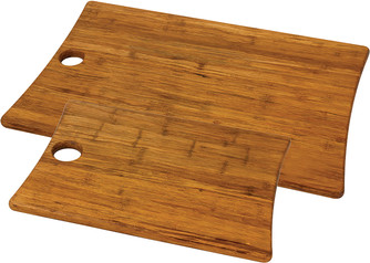 Woodland Bamboo Cutting Board Set
