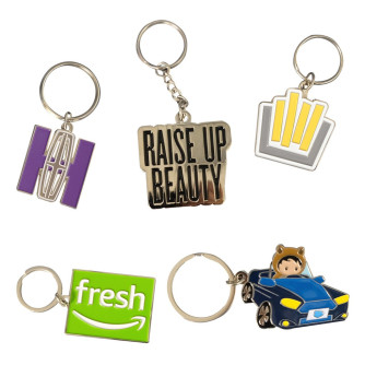 Diestruck Soft Enamel Keychain (1.75")