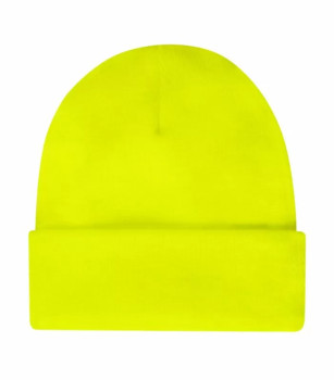 Werk Fleece Lined Knit Cuff Beanie - Safety