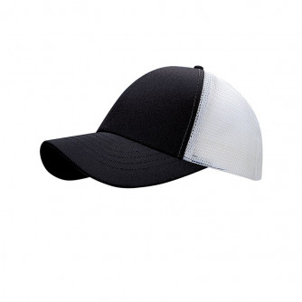 Pro-Style Two Tone Cotton Mesh Trucker Cap