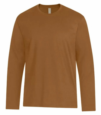 Ring Spun Cotton Long Sleeve Tee