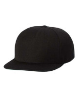 5 Panel Wool Blend Snapback