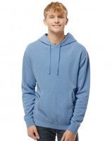 Adult Midweight Pigment Dyed Hooded Sweatshirt