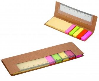 300 Sticky Notes With Ruler
