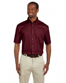 Short-Sleeve Twill Shirt 