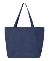 Canvas Zippered Tote